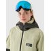 Kurtka snowboardowa damska TTJAF587 4F - oliwkowy