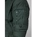 Kurtka męska Burnt Quilted Hooded Jacket Pitbull West Coast - Dark Olive