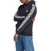 Bluza męska Essentials Fleece 3 Stripes Hoodie Adidas - czarny