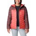 Kurtka puchowa damska Westridge Hooded Down Columbia - Beetroot, Faded peach