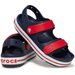 Sandały Crocband Cruiser Sandal Jr Crocs - Navy/Varsity Red