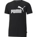 Koszulka juniorska Essentials Logo Tee Puma - czarna