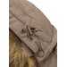 Kurtka męska Burnt Quilted Hooded Jacket Pitbull West Coast - Dark Sand