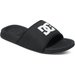 Klapki Bolsa DC Shoes - czarne/białe