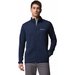 Polar męski Essential Hike Grid Fleece Full Zip Columbia - collegiate navy
