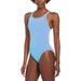 Strój kąpielowy damski HydraStrong Solid Fastback Nike Swim - University Blue