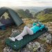 Materac trekkingowy dmuchany 238x70x5cm Outtec - green