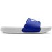 Klapki Ansa Fix Jr Under Armour - białe/niebieskie