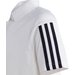 Koszulka juniorska polo Tiro 23 Competition Cotton Adidas - biała