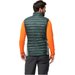 Kamizelka puchowa męska Routeburn Pro Jack Wolfskin - black olive