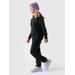 Bluza dziewczęca 4FJWMM00TSWSF1316 4F - głęboka czerń
