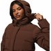 Kurtka puchowa z szelkami damska Amaze Puff Hooded Jacket Columbia - tobacco
