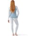 Legginsy termoaktywne damskie Classic Thermal Merino Base Layer Bottom SmartWool - błękitno-białe
