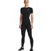 Koszulka damska HeatGear Authentics Compression Under Armour - black
