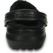 Chodaki Classic Fuzz-Lined Clog Crocs - black/black