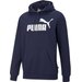 Bluza męska Essentials Big Logo Hooded Puma - granatowy