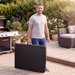 Stół cateringowy, bankietowy rozkładany 180cm Luverno - rattan