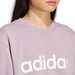 Bluza damska Essentials Linear French Terry Adidas - różowa