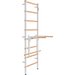 Drabinka gimnastyczna 210x80 cm z drążkiem do ćwiczeń EH-DG06 + DA32 Endorfit - biała
