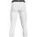 Legginsy męskie HeatGear 3/4 Under Armour - white/black