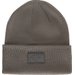 Czapka beanie U0857 4F - ciemny szary melanż