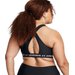 Biustonosz sportowy damski Crossback Mid Bra Under Armour - Black/White