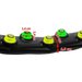 Hula hop z podwójnym masażem 98cm