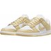 Buty Dunk Low Nike - Team Gold and White