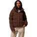 Kurtka puchowa damska Amaze Puff Hooded Jacket Columbia - tobacco