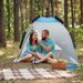 Parawan, namiot plażowy Easy Open Outtec - Easy Open błękit