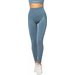Legginsy bezszwowe damskie Allure Carpatree - Blue Melange