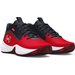 Buty koszykarskie Lockdown 7 Under Armour - red
