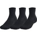 Skarpety Training Quarter 3 pary Under Armour - black