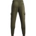 Spodnie dresowe męskie Rival Fleece Cargo Jogger Under Armour - Marine OD Green / White