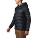Kurtka puchowa męska Powder Pass Hooded Columbia - dark
