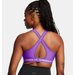Biustonosz sportowy damski Crossback Mid Bra Under Armour - Lavish/White