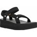 Sandały Flatform Universal Wm's Teva - Black