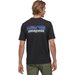 Koszulka męska P-6 Logo Responsibili Tee Patagonia - black