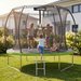 Trampolina Pumpkin 244cm 8ft Outtec - czarna