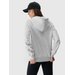 Bluza damska TSWSF1764 4F - chłodny jasny szary melanż