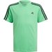 Koszulka juniorska Designed 2 Move 3-Stripes Tee Adidas - zielona