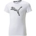 Koszulka młodzieżowa Alpha Tee Girl's Puma - biała