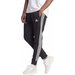 Spodnie dresowe męskie Essentials Fleece 3-Stripes Tapered Cuff Adidas - czarne
