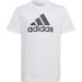 Koszulka juniorska Essentials Big Logo Cotton Tee Adidas - biała