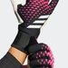 Rękawice bramkarskie Predator Competition Gloves Adidas - czarne/różowe