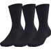 Skarpety Training Cotton 3 pary Under Armour - black
