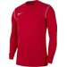 Bluza juniorska Dry Park 20 Crew Youth Nike - czerwona