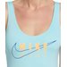 Strój kąpielowy damski Multi Logo Nike Swim - blue