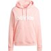 Bluza damska Essentials Linear Hoodie Adidas - Semi Pink Spark