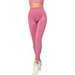 Legginsy bezszwowe damskie Allure Carpatree - Pink Melange